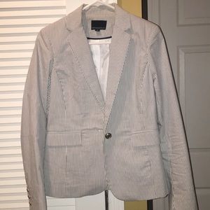 Seersucker Blazer